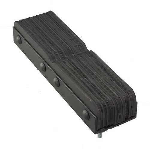 17" JCB backhoe stabilizer replacement shoe 123/06761